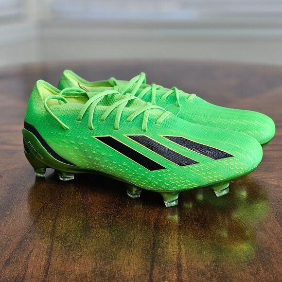 Adidas X Speedportal.1 FG Soccer Cleats Shoes Women's 5.5 Solar Green Messi New - Picture 5 of 11